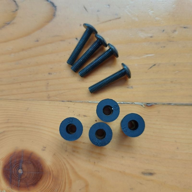 Nmax Xmax Aerox Visor Clamp Bolts & Nuts