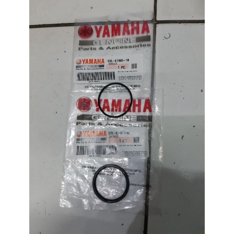 Seal Felt-Pully Roller Housing Yamaha Mio Old-Smile-Fino Original 5TL-E7465-00 และ 5TL-E7465-10