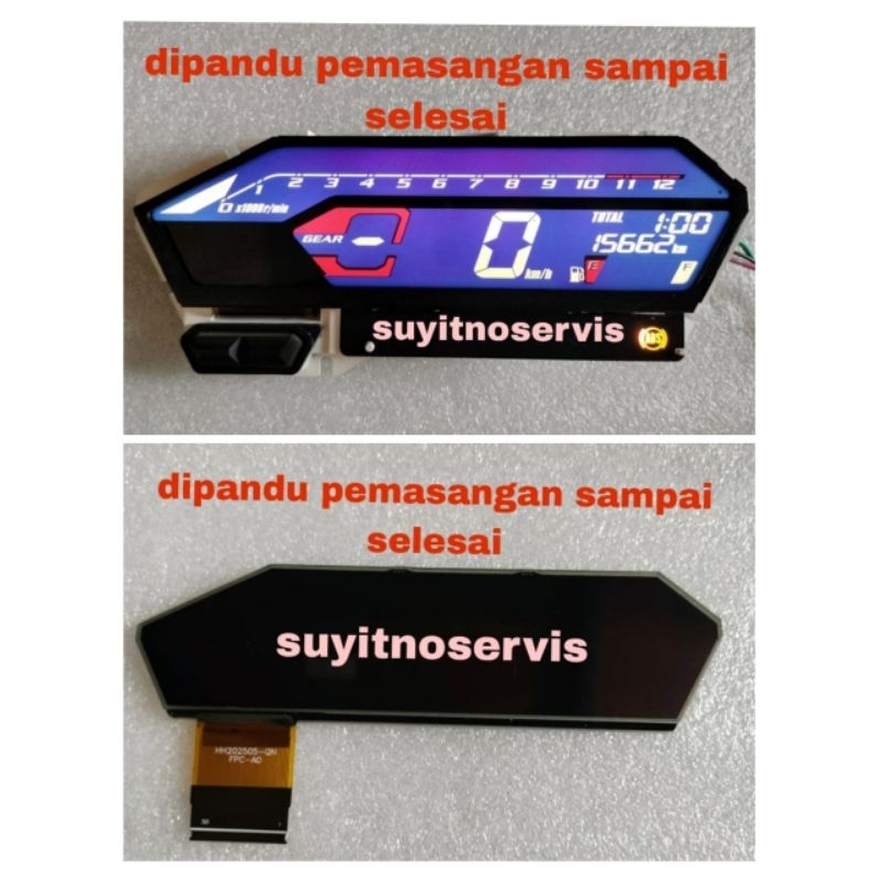 มาตรวัดความเร็ว LCD CBR 150R ใหม่ CBX 150