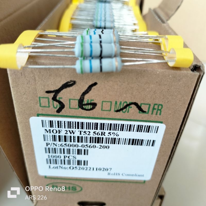 2watt 56 ohm Taiwan R 2W 56R Resistor