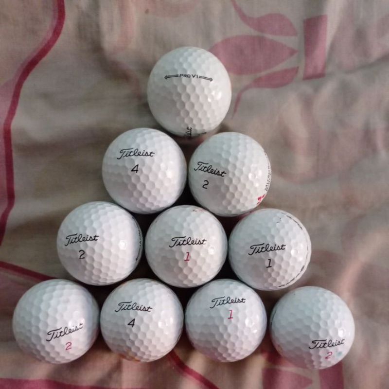 TITLEIST PRO V1 GRADE A GOLF BALL 10 ชิ้น