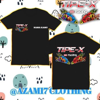 เสื้อยืด พิมพ์ลาย X Trondol Type-X Racing Typex Viral สําหรับเด็กผู้ชาย ผู้หญิง