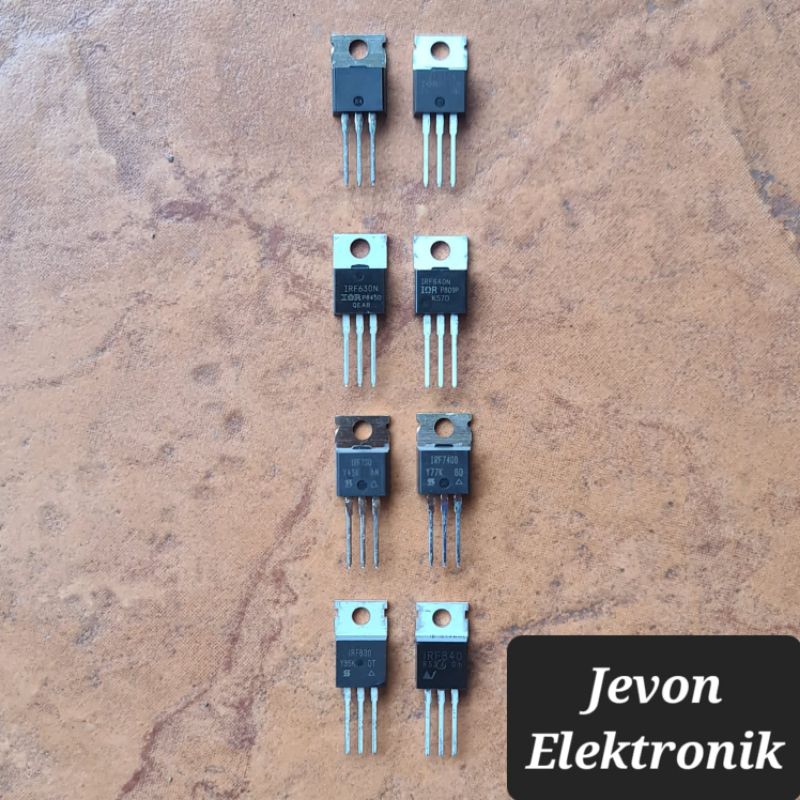 Ic ทรานซิสเตอร์ IRF 530 540 630 640 730 730 840 Mosfet IRF530 IRF540 IRF630 IRF640 IRF730 IRF740 IRF
