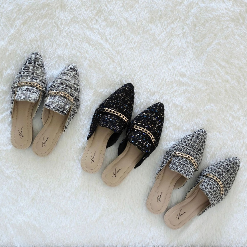 Emma Women 's Sandals Flats/Women 's Mules Shoes/Slip on Shoes