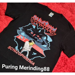 เสื้อยืด พิมพ์ลาย Sepultura Schizophrenia