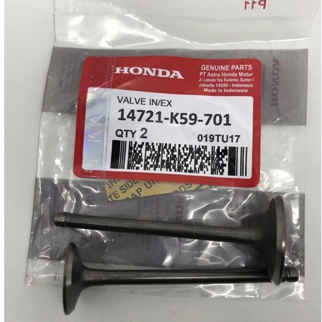 ชุดวาล์ว Vario 150 K59 ร่มวาล์ว Vario 150 K59 INV2