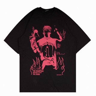 เสื้อยืด ขนาดใหญ่ พิมพ์ลาย Poeticluzien Spark
