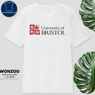 เสื้อยืด UNIVERSITY OF BRISTOL คุณภาพพรีเมี่ยม