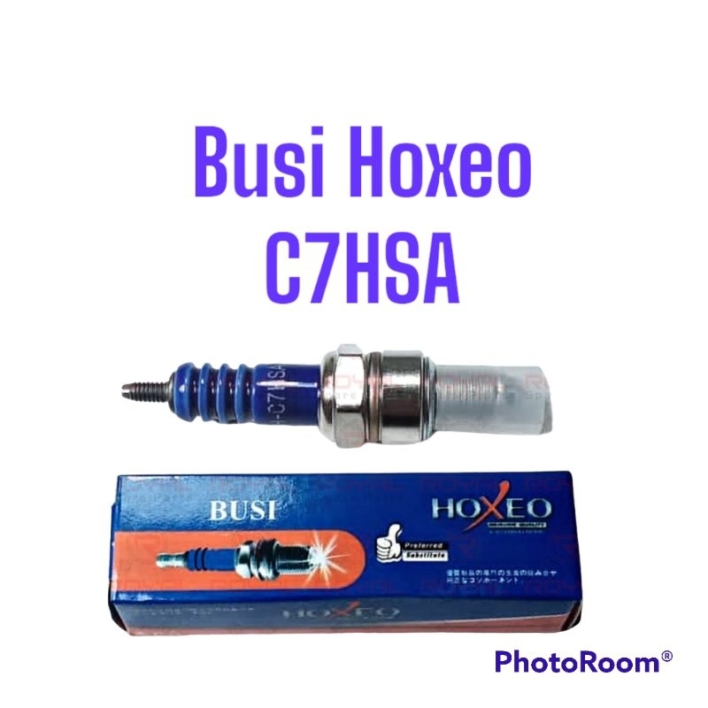 หัวเทียนมอเตอร์ไซค์ Hoxeo C7HSA Grand Supra Win Mio ฯลฯ