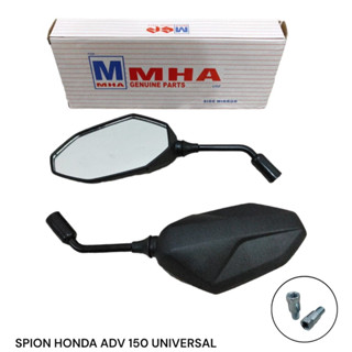 โมเดลกระจกรถจักรยานยนต์ Adv Honda &amp; Yamaha สําหรับ Vario Beat Nmax Aerox Lexi Mirrorless Jupiter MX และรถจักรยานยนต์อื่น ๆ