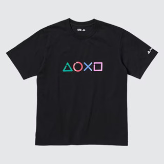 เสื้อยืด uniqlo UT x playstation playstation uniqlo playstation PS