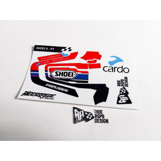 Shoei X PT - สติกเกอร์ปกปิดผิว GARSKIN INTERCOM CARDO PACKTALK