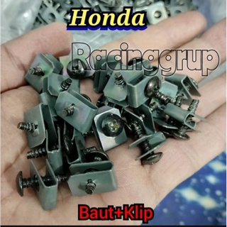 คลิปสลักเกลียว Vario Beat Spacy Clip Bolts / Honda Matic Clip Bolts 20 ชิ้น