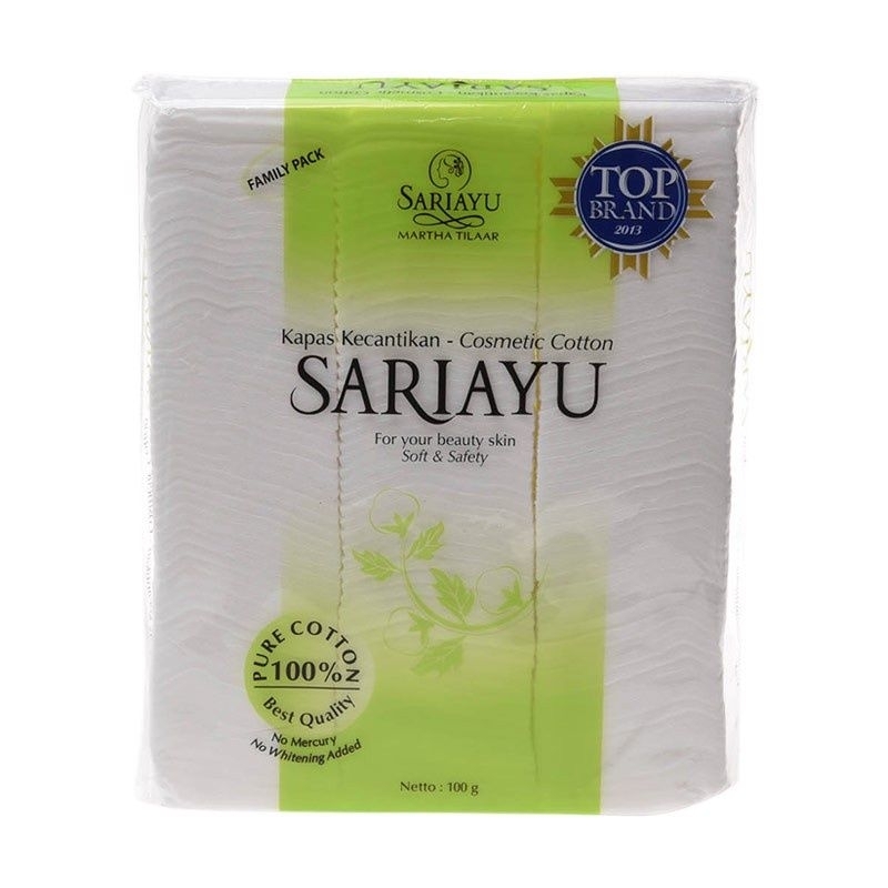 SARIAYU BEAUTY COTTON 35gr / สําลีเช็ดหน้า / สําลีทําความสะอาด