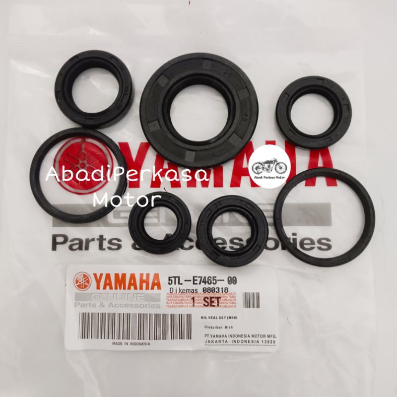 ซีลสมบูรณ์สําหรับ Yamaha Mio Sporty Smile Soul คาร์บูเรเตอร์ Fino คาร์บูเรเตอร์ Nouvo (5TL)