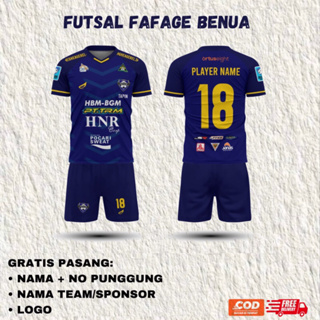 เสื้อกีฬาแขนสั้น ลายทีม Fafage Continent Set Jersey Free To Post Name And Back Number 2023