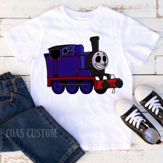 เสื้อยืด พิมพ์ลาย Thomas exe สําหรับเด็ก