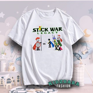 เสื้อยืด ลาย Stick war legacy สําหรับเด็ก