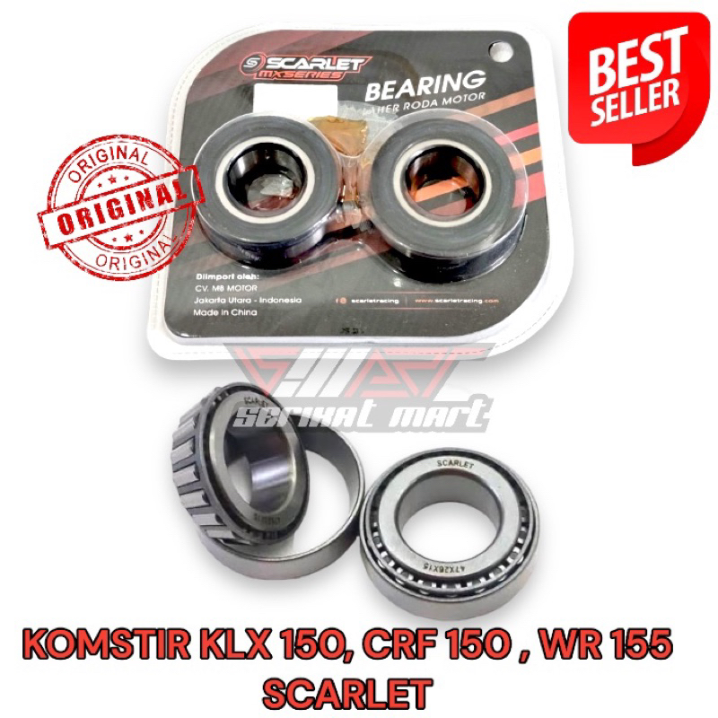 (SCARLET) HANDLEBAR BOWL CRF 150 KLX 150 WR 155 SCARLET / STEERING CRF 150 KLX 150 WR 155