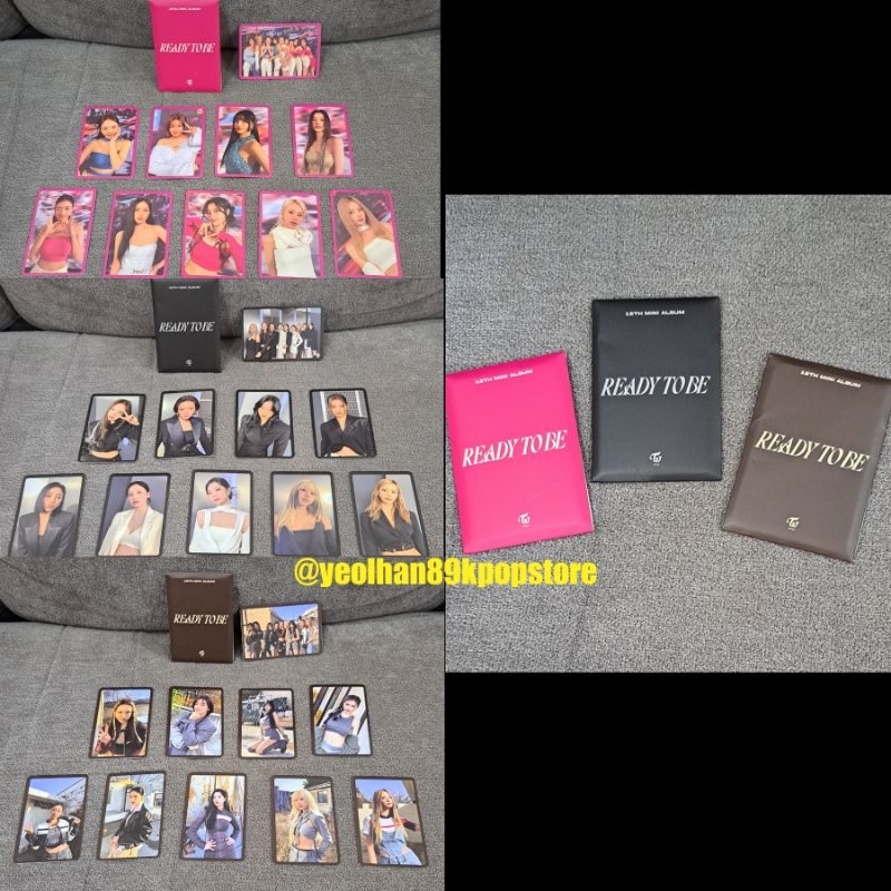 TWICE PHOTOCARD จาก POB TWICE ALBUM พร้อมที่จะเป็น