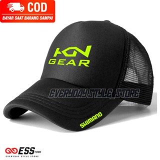 Kgn GEAR SHIMANO หมวก Trucker / ลวดลายตาข่าย คุณภาพสูง หลายสี