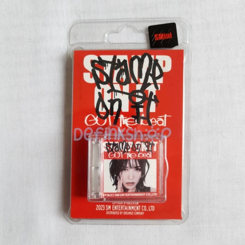 Got The Beat Album - แสตมป์ตามมัน Smini Seulgi Wendy ver Sealed | PC Photocard BoA SNSD Taeyeon Hyoy