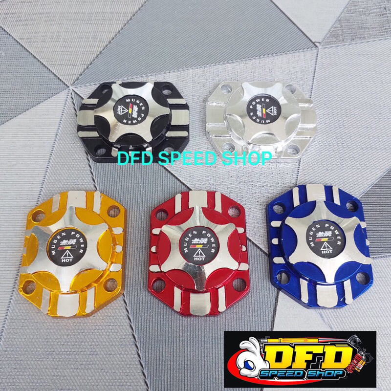 Honda bebek supra grand legenda prima star ประทับใจฝาครอบฝาสูบ Honda grand supra prima star legend วัสดุอลูมิเนียมสีครบ