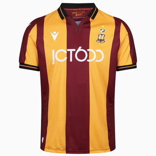 เสื้อกีฬาแขนสั้น พิมพ์ลาย Jersey BRADFORD 2022