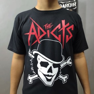 เสื้อยืด พิมพ์ลาย The ADICTS PUNK BAND