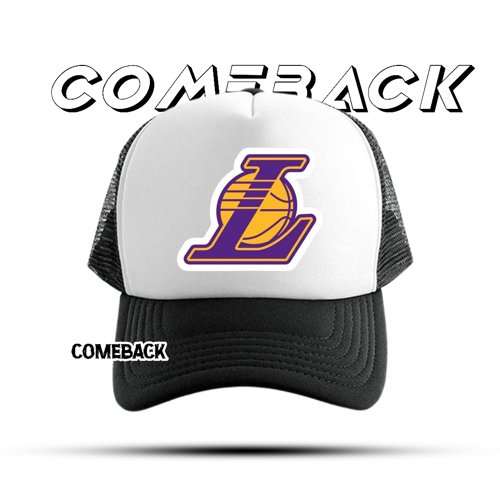 Lakers Mesh Hat - Trucker Hat - Mens Mesh Hat - Mens Trucker Hat - Costume Hat - Baseball Hat - Come