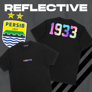 Persib Bandung เสื้อยืด "Bandung Reflective" - หญิงตั้งครรภ์ / เดินป่า / ผู้สนับสนุน / เสื้อคาร์ดิแกนขนสัตว์