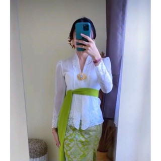 Kebaya ปลอกคอ ปักลาย BALI KARTINI KEBAYA Tille KEBAYA Hand PUPLY