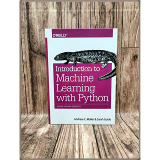 บทนําของเครื่องเรียนรู้ด้วย Python โดย Andreas Muller - ภาษาอังกฤษ