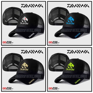 หมวกตาข่ายตกปลากลางแจ้ง / โลโก้ DAIWA FEAR NO FISH TRUCKER สําหรับผู้ชาย ผู้หญิง - ร้านค้าทุกวัน