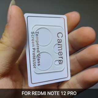 กระจกนิรภัยกล้อง แบบเต็ม สําหรับ REDMI NOTE 12 PRO 5G