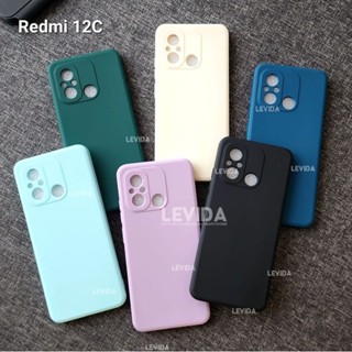 เคสโทรศัพท์มือถือ แบบนิ่ม ทรงสี่เหลี่ยม สีมาการอง สําหรับ Redmi 12C Redmi 12C