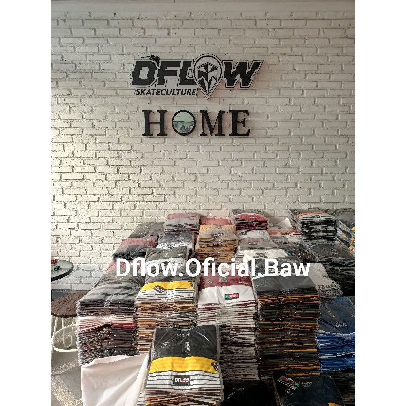 Original Dflow T-Shirt Business Package Bandung / เสื้อยืดผู้ชายและผู้หญิง