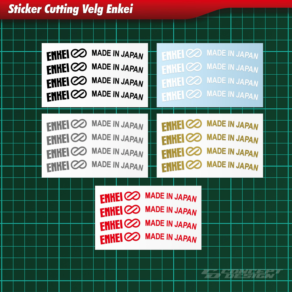 ขอบตัดสติ๊กเกอร์ RK Enkei