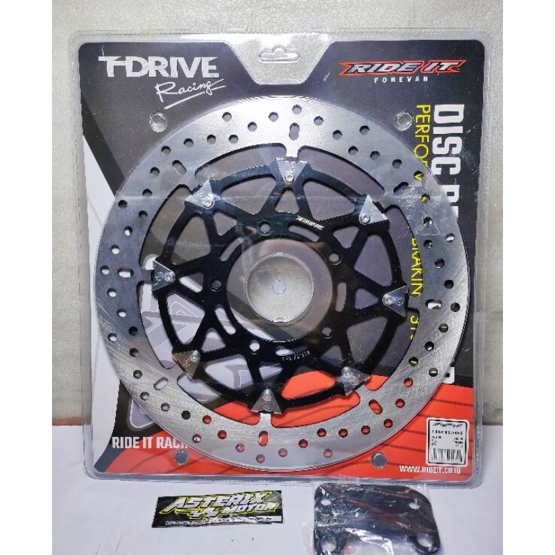 Front Disc Vixion ใหม่ Vixion old byson 300mm รุ่น tdr psm mos ยี่ห้อ