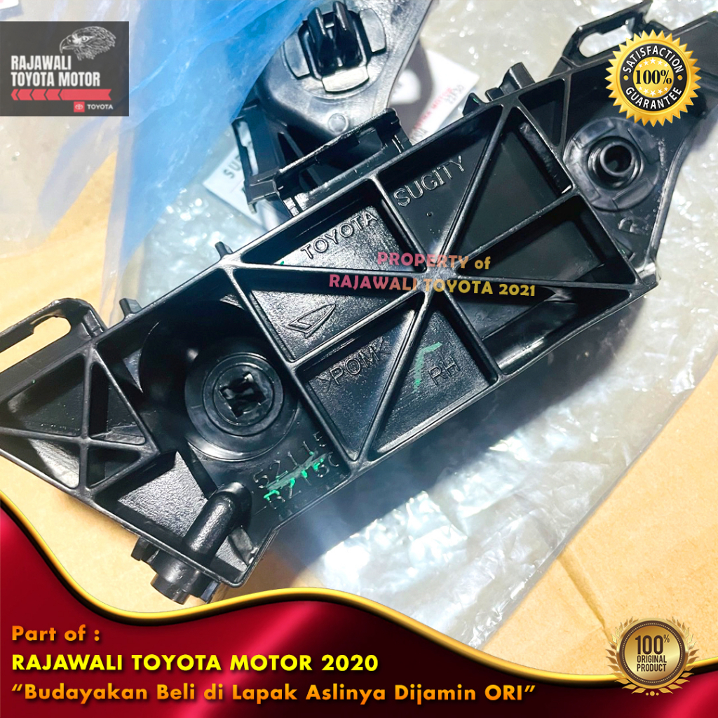 ขายึดกันชนหน้า All New Avanza & Xenia 2012-2015 Veloz VVTI Bracket Support New Original Toyota 52115-BZ150 & 52116-BZ140 - รูปที่ 2