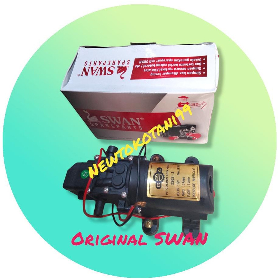 Tt99 swan dynamo 12v 60psi golden agin DC dynamo pump อะไหล่ต้นฉบับ