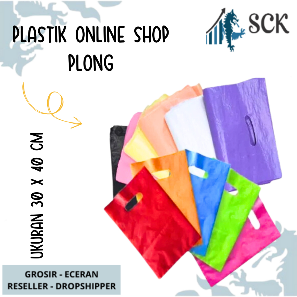 [เนื้อหา 50] ถุงพลาสติกสี 30 x 40 ซม. / ถุงพลาสติกสี Onlineshop หนา 30 x 40 ซม. - sckmenwear WHOLESA