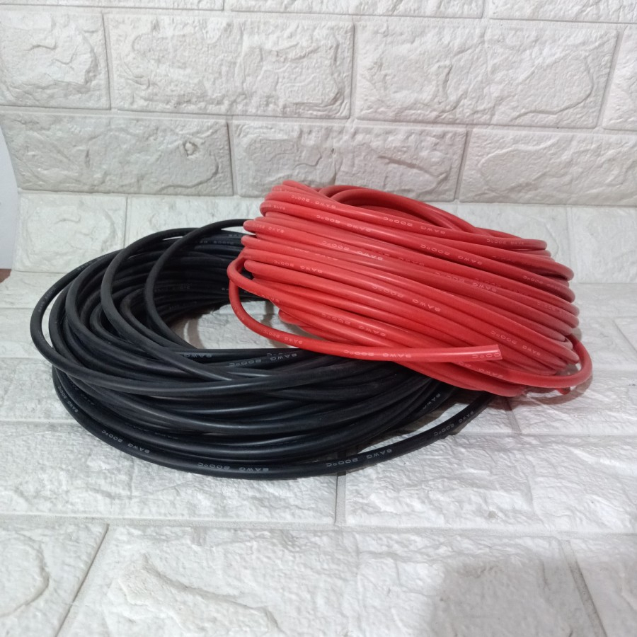 8awg สาย AWG8 สาย 8 AWG สายซิลิโคนแบบยืดหยุ่นสาย RC