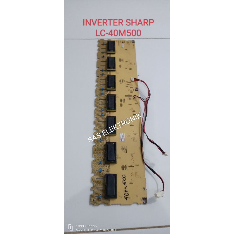 SHARP 40 INCH LCD INVERTER LC40M500 LC-40M500 RUNTKA862WJPZ