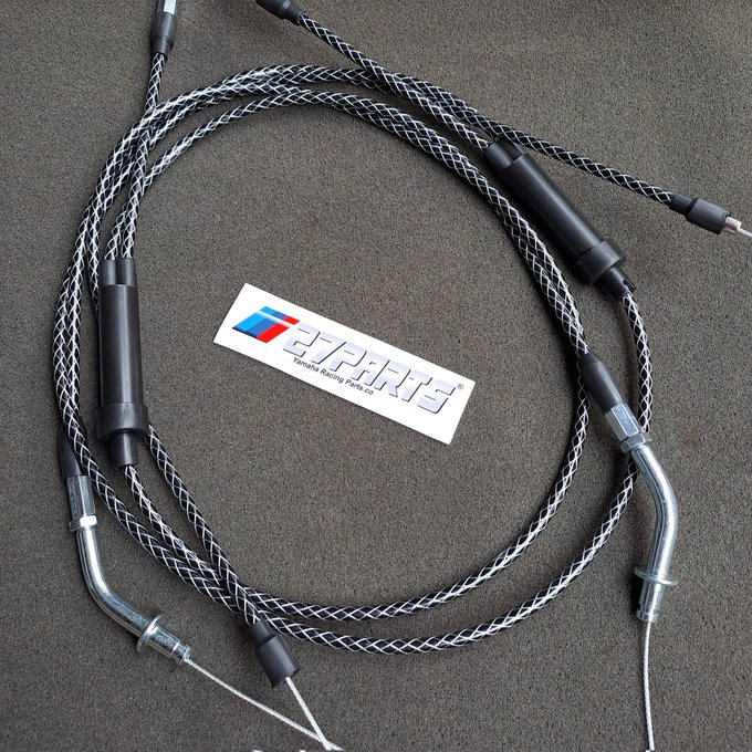 RX KING CARBON GAS CABLE 2 BRANCHES RX KING CARBON FIBER GAS CABLE