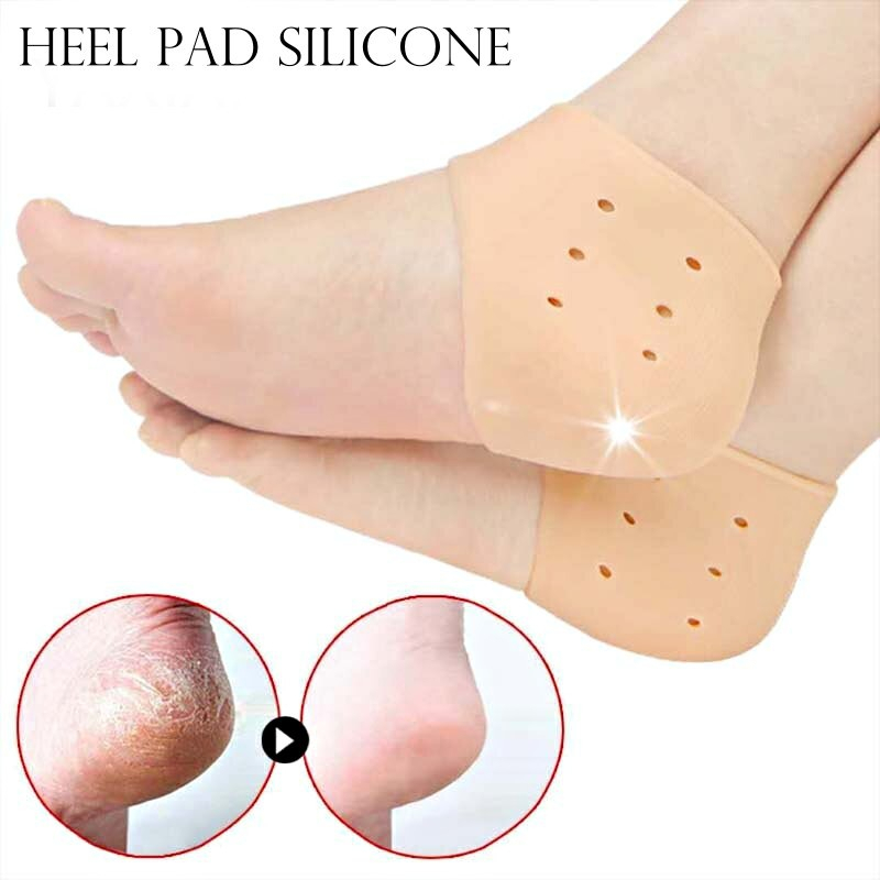 SILICONE GEL HEEL PAD SILICONE PROTECTOR ANTI-Scuff Cracked HEEL PAD