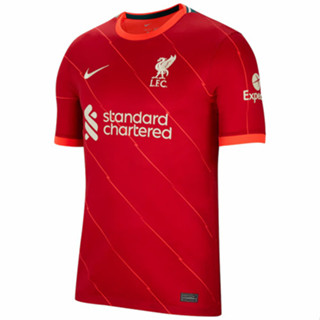 เสื้อกีฬาแขนสั้น พิมพ์ลาย Liverpool 2021