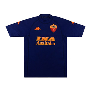 เสื้อกีฬาแขนสั้น ลายทีม Jersey ROMA 2000 3RD