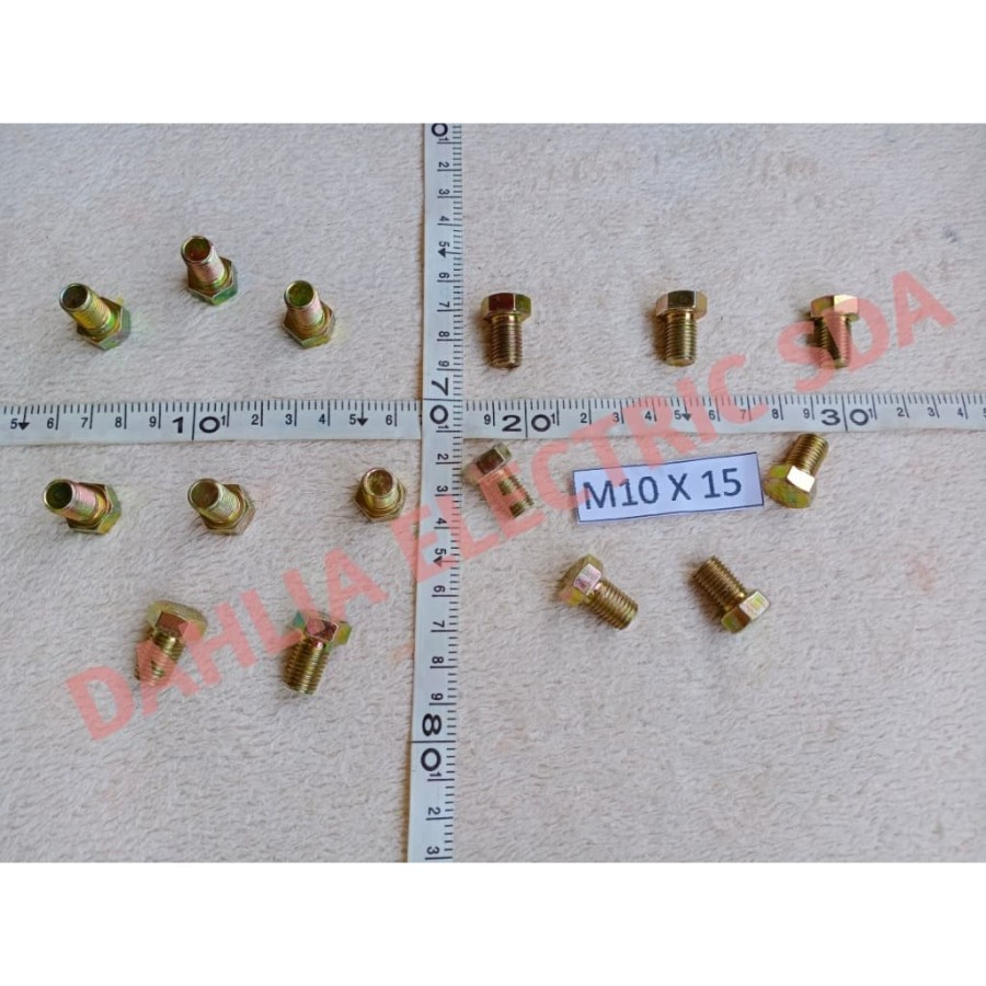 BOLT H M10 X 15*****