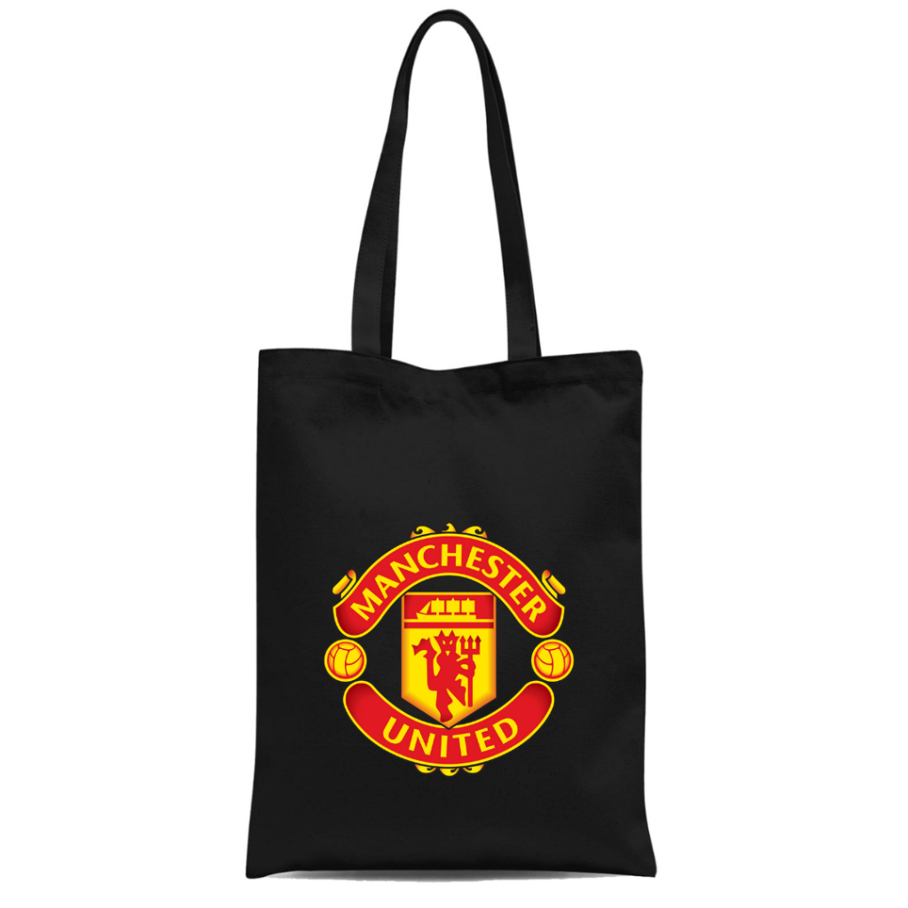 TOTEBAG tote bag เหมาะกับแล็ปท็อป DTF ซิป chelsea ฟุตบอลคลับ mu arsenal man city club วิทยาลัยมหาวิทยาลัยทํางานกระเป๋าเจาะผ้าวัสดุ || คิอิอูมีอิ ||